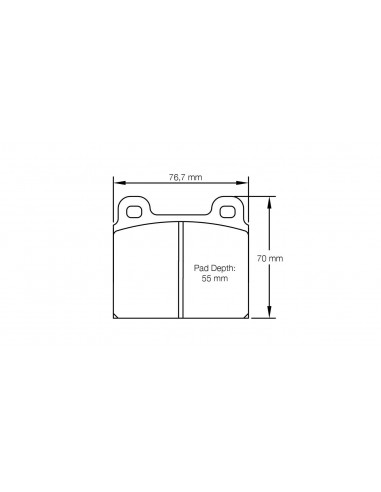 Pastillas Pagid Racing RSH3 Ferrari 308 GTB/GTS/Dino GT4 delanteras