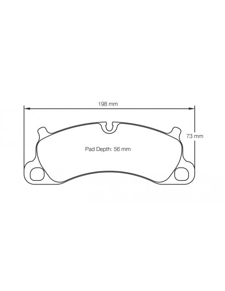 Pastillas Pagid Racing RSL29 Porsche 911 991 exc. GT3/Turbo delanteras (Discos acero)