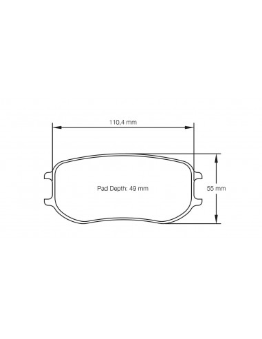 Pastillas Pagid Racing RSL29 Porsche Cayman GT4 traseras