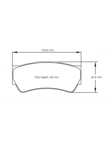 Pastillas Pagid Racing RSL19 Tatuus FIA Formula Toyota FT-60 delanteras/traseras