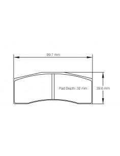 Pastillas Pagid Racing RS36 8060 AP Racing