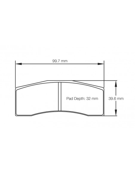 Pastillas Pagid Racing RST2 8060 AP Racing