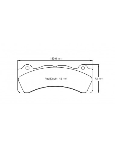 Pastillas Pagid Racing RSC1 8061 Brembo (Discos cerámicos)