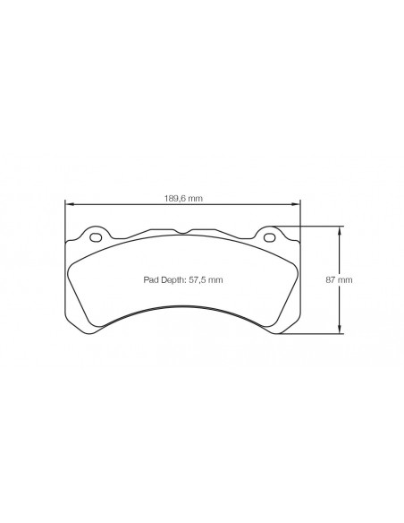Pastillas Pagid Racing RSL1 8062 Brembo