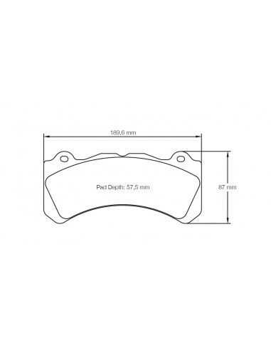 Pastillas Pagid Racing RSL1 Volvo S60 II 2.0 Polestar AWD/3.0T AWD delanteras (Pinza Brembo)