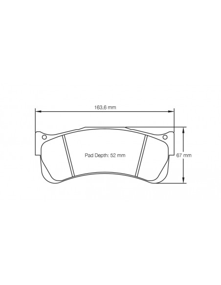 Pastillas Pagid Racing RST3 Hyundai I30 N TCR delanteras