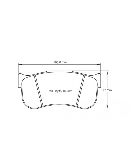 Pastillas Pagid Racing RSL2E 8101 Brembo