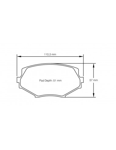 Pastillas Pagid Racing RSL29 Mazda MX-5 NA delanteras (Con ABS)(Tipo 1)