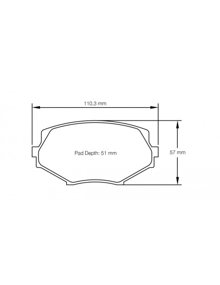 Pastillas Pagid Racing RSL29 Mazda MX-5 NB delanteras
