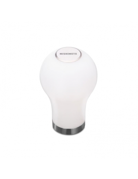 Pomo cambio de marchas Mishimoto Teardrop Blanco