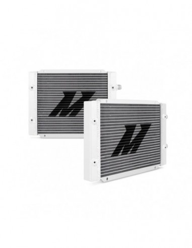 Radiador aceite universal Mishimoto 25 filas de doble paso