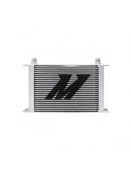 Radiador aceite universal Mishimoto 25 filas Plata