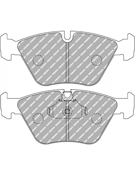 Pastillas Ferodo Racing DSUno BMW Z4 E85/E86 3.0 SI delanteras