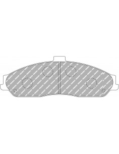 Pastillas Ferodo Racing DS2500 Chevrolet Corvette C6 Z06 delanteras