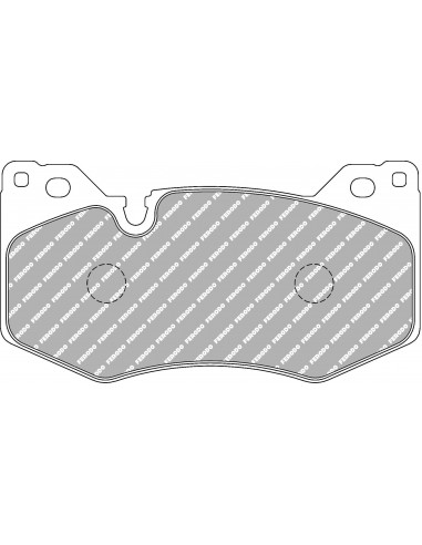 Pastillas Ferodo Racing DS3.12 Chevrolet Corvette C8 6.2 Z51 delanteras