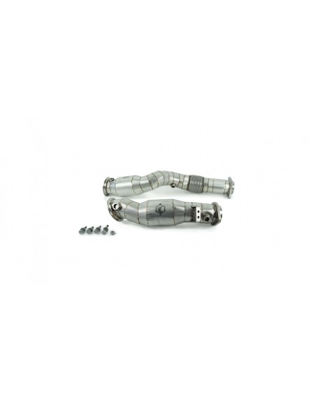 Downpipe catalizada Drakonic BMW M3 G80 (Con protector térmico)