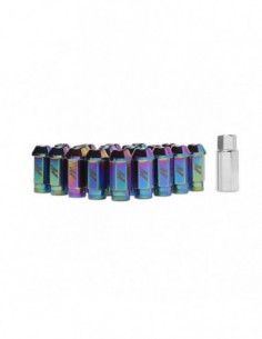 Tuercas rueda aluminio Mishimoto M12X125 Neo Chrome