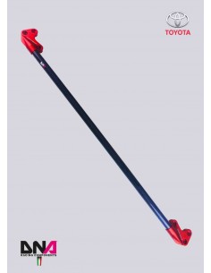 Barra refuerzo delantera DNA Racing Toyota Yaris GR (Fibra carbono)