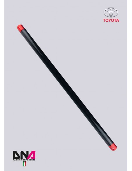 Barra refuerzo trasera DNA Racing Toyota Yaris GR (Fibra carbono)