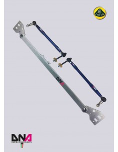 Barra refuerzo trasera inferior con tirantes DNA Racing Lotus Elise/Exige S2 (Con uniball)