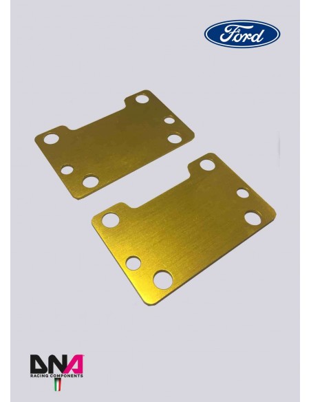 Kit placas caída trasera DNA Racing Ford Fiesta Mk7