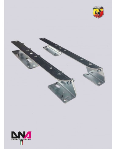 Kit reducción altura asiento DNA Racing Abarth Grande Punto (Lado copiloto)(Asiento Sabelt)