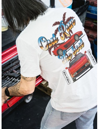 Camiseta Out Run Blanca