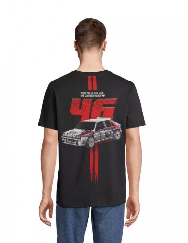 Camiseta Winners Never Quit Negra