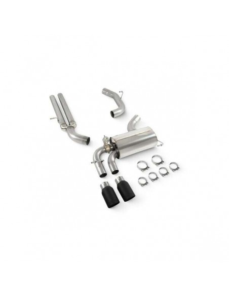 Escape Scorpion Audi RS3 8P (Colas negras)