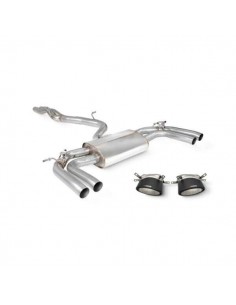 Escape Scorpion Audi RS3 8Y Sedan (Con válvulas)(Sin silenciador)(Colas Ascari RS)