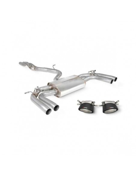 Escape Scorpion Audi RS3 8Y Sedan (Con válvulas)(Sin silenciador)(Colas Ascari RS) Escape Scorpion Audi RS3 8Y Sedan (Con válvulas)(Sin silenciador)(Colas Ascari RS)