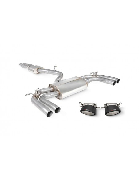 Escape Scorpion Audi RS3 8Y Sportback (Con válvulas)(Colas Ascari RS)