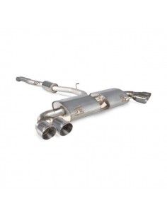 Escape Scorpion Audi S1 8X 2.0 TFSi Quattro (Sin válvulas)(Colas Daytona)