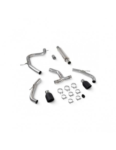 Escape Scorpion Cupra Leon Mk4 2.0 TSI 245cv (Predator)(Modelos con GPF)(Colas Indy negras) Escape Scorpion Cupra Leon Mk4 2.0 TSI 245cv (Predator)(Modelos con GPF)(Colas Indy negras)