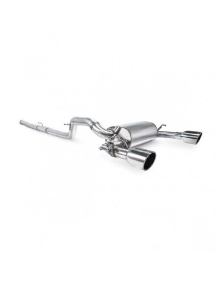 Escape Scorpion Ford Focus MK3 RS (Tipo 2)(Con válvulas)(Colas Indy)