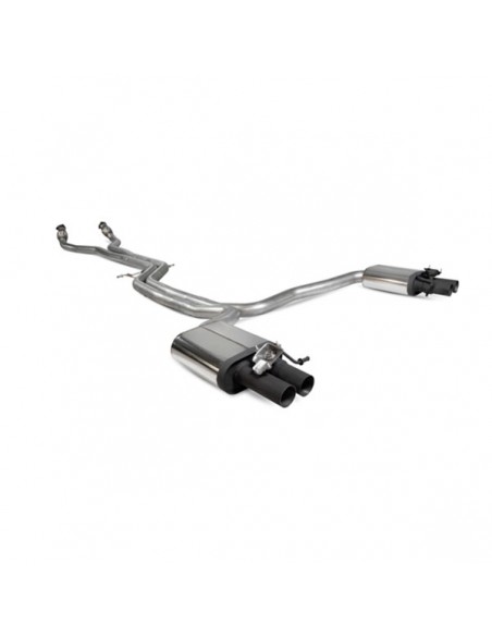 Escape Scorpion Audi RS7 C7 (Con válvulas)(Sin silenciador)(Sin colas) Escape Scorpion Audi RS7 C7 (Con válvulas)(Sin silenciador)(Sin colas)
