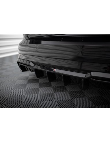 Difusor trasero Audi A3 8V Sportback (S-Line)(Facelift)(Doble salida 1 lado)