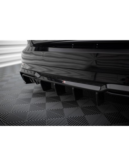 Difusor trasero Audi A3 8V Sportback (S-Line)(Facelift)(Doble salida 1 lado) Difusor trasero Audi A3 8V Sportback (S-Line)(Facelift)(Doble salida 1 lado)