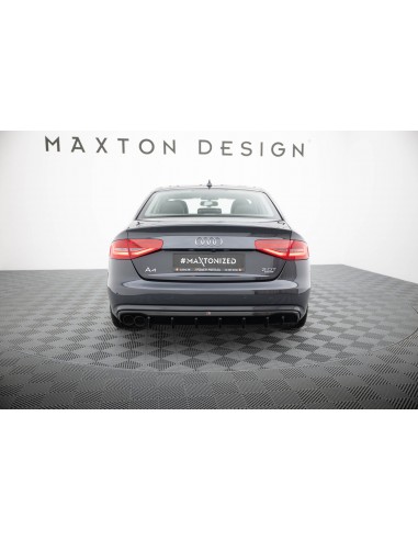Difusor trasero Audi A4 B8 Facelift (1 doble salida)