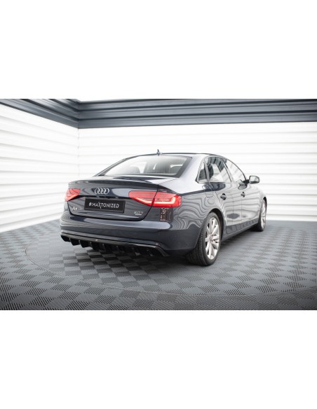 Difusor trasero Audi A4 B8 Facelift (1 doble salida)