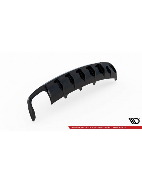Difusor trasero Audi A4 B8 Facelift (1 doble salida)