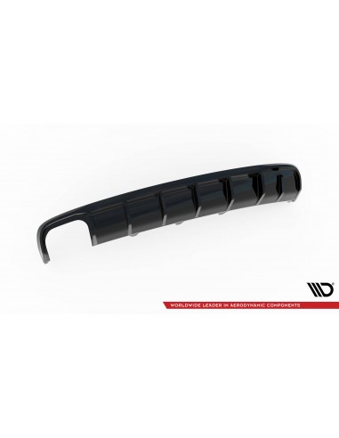 Difusor trasero Audi A4 B8 Facelift (1 doble salida)