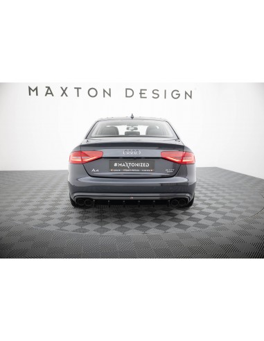 Difusor trasero Audi A4 B8 Facelift (2 dobles salidas)