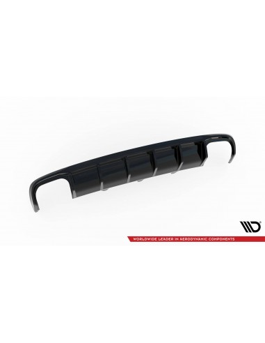 Difusor trasero Audi A4 B8 Facelift (2 dobles salidas)