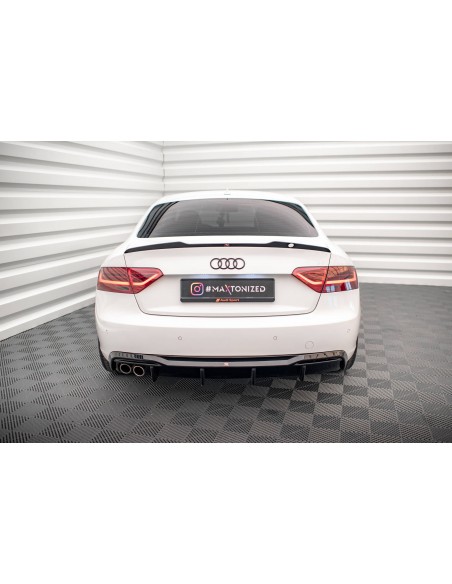 Difusor trasero Audi A5 8T (Facelift)(1 salida doble)