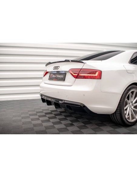Difusor trasero Audi A5 8T (Facelift)(1 salida doble)