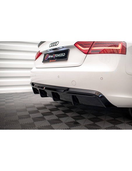 Difusor trasero Audi A5 8T (Facelift)(1 salida doble)