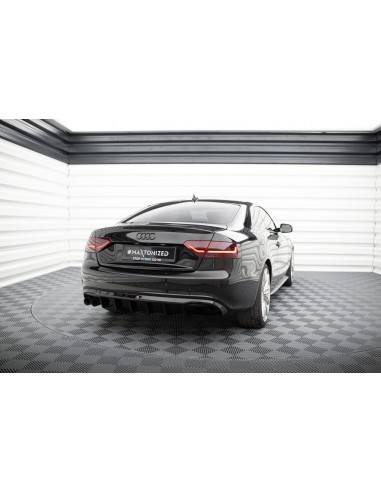Difusor trasero Audi A5 8T Coupé/Cabrio (S-Line)(Doble salida 1 lado)