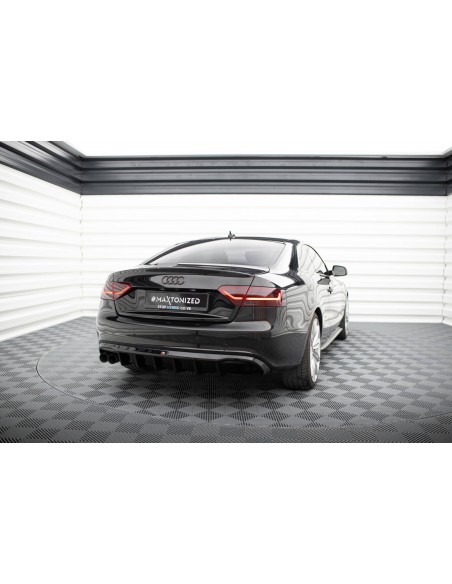 Difusor trasero Audi A5 8T Coupé/Cabrio (S-Line)(Doble salida 1 lado)