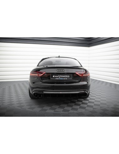 Difusor trasero Audi A5 8T Coupé/Cabrio (S-Line)(Doble salida 1 lado)